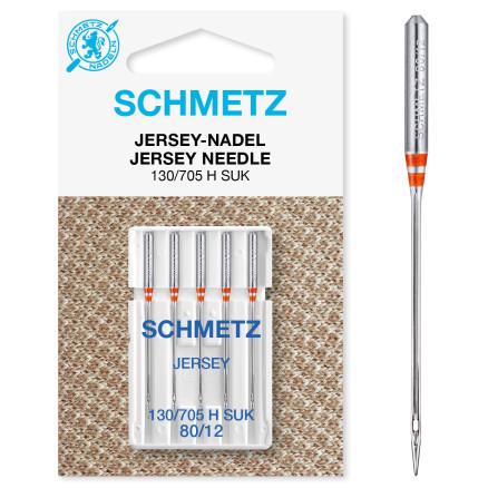 Schmetz Schmetz Symaskinnåler Jersey 80 - 5 stk.