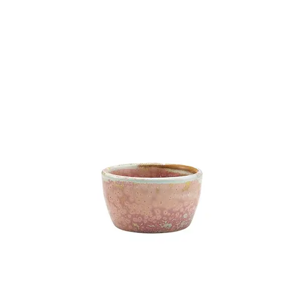 Genware Terra Porcelain Rose Ramekin 45 Ml/1,5 Oz