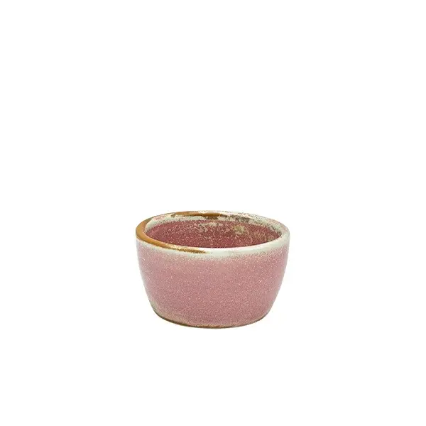 Genware Terra Porcelain Rose Ramekin 13 Cl / 4,5 Oz