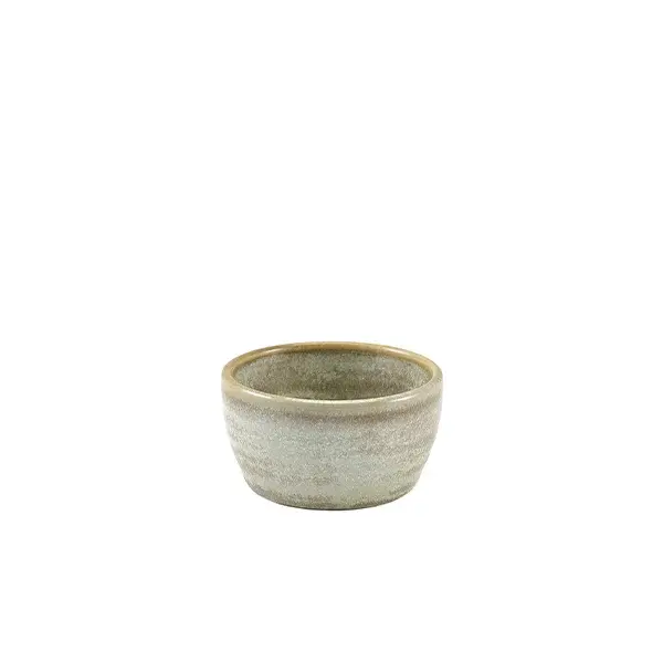 Genware Terra Porcelain Matt Grå Ramekin 7 Cl / 2,5 Oz