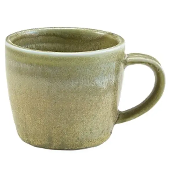 Genware Terra Porcelain Matt Grå Espressokopp 9 Cl / 3 Oz