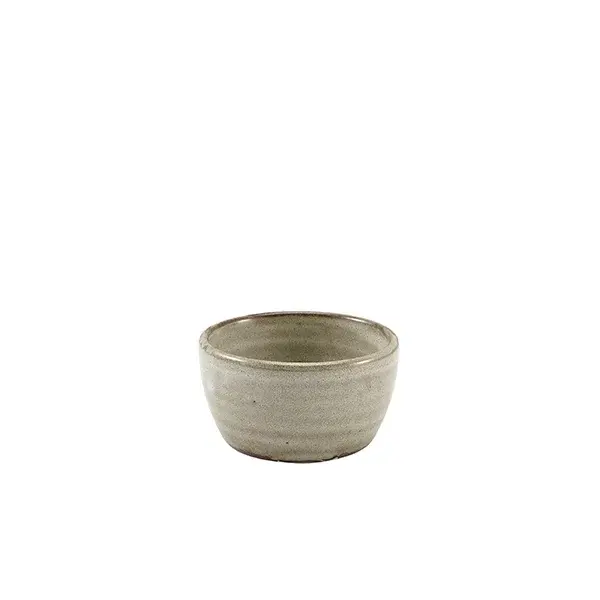 Genware Terra Porcelain Grey Ramekin 7 Cl / 2,5 Oz