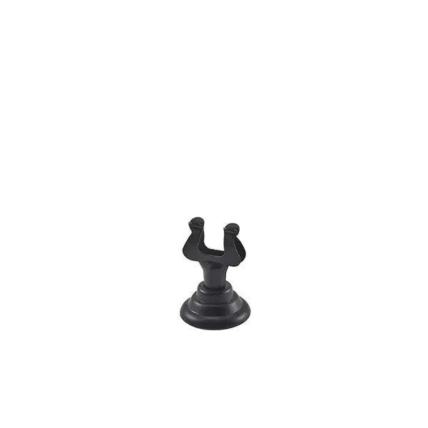 Genware Sort Menykort/ Bordnummerklips 1,5" Høy