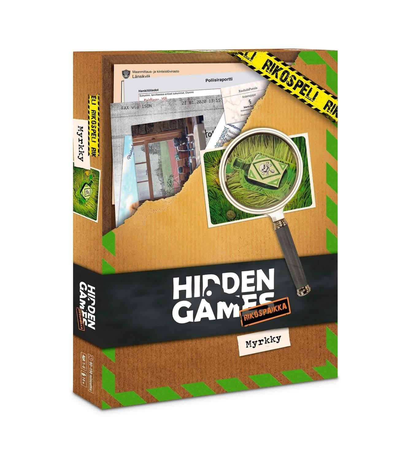 Hidden Games Rikospaikka: Myrkky På finsk