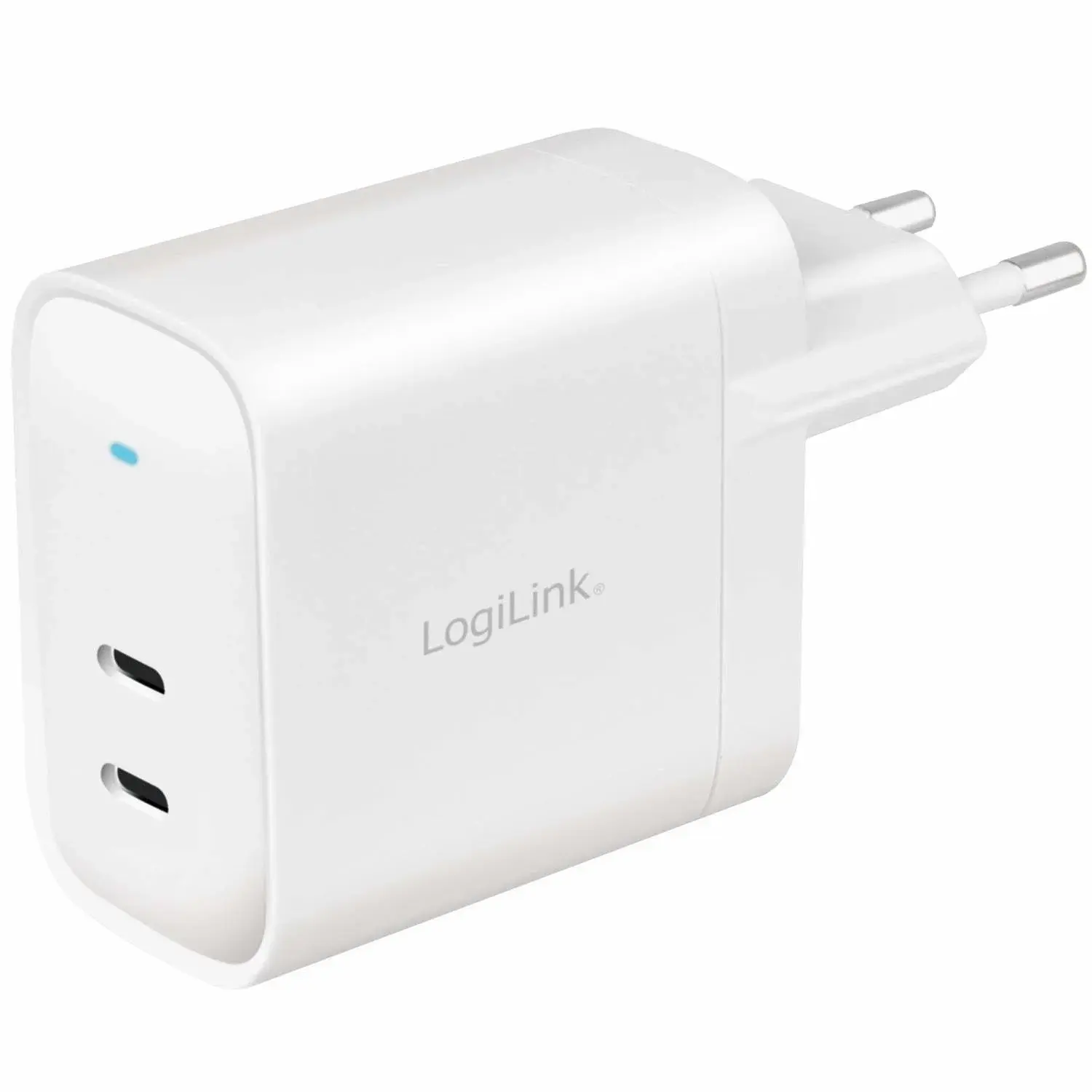 LogiLink USB-lader 2 x USB-C PD 65W GaN