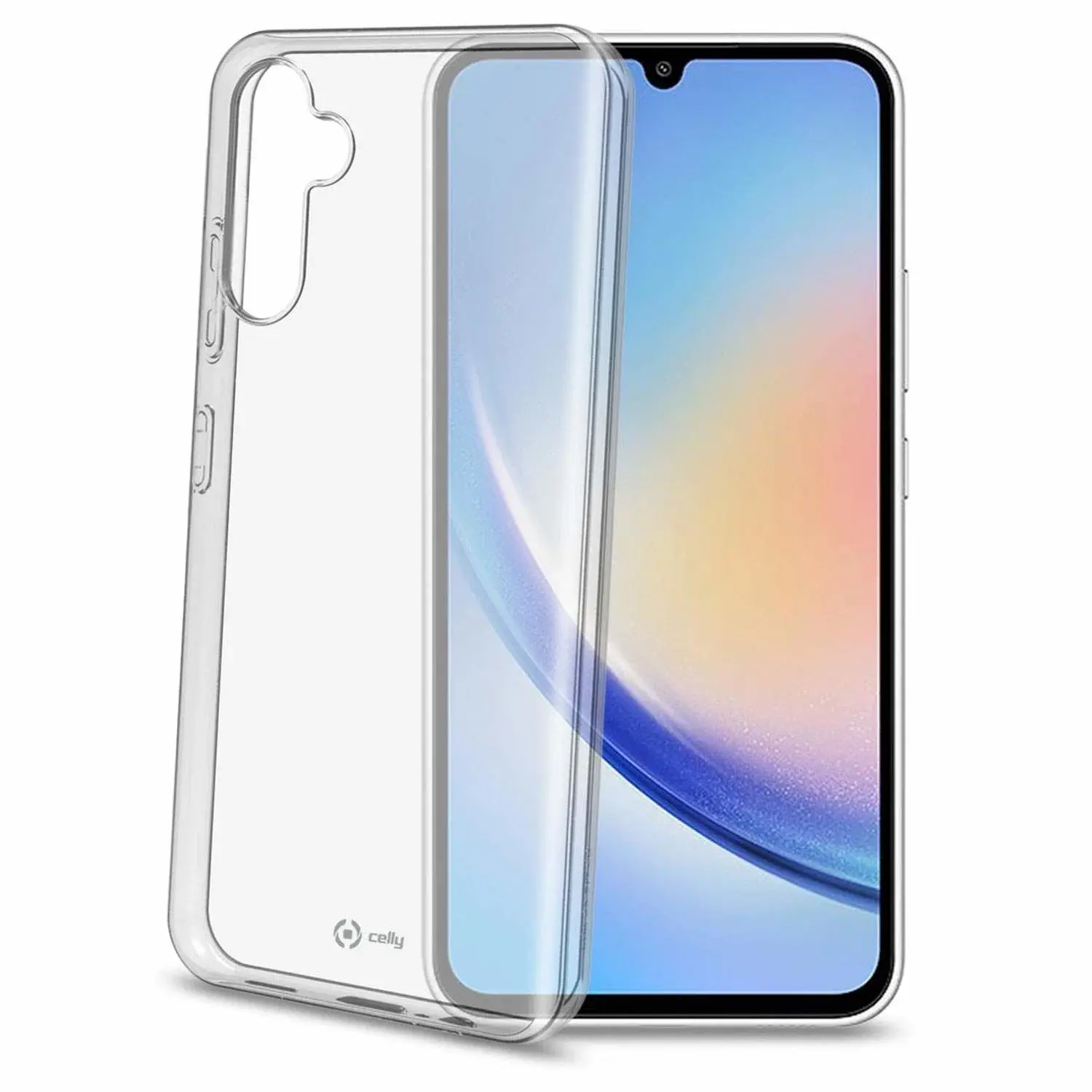 Celly Gelskin TPU-deksel Galaxy A34 5G Gjennomsiktig
