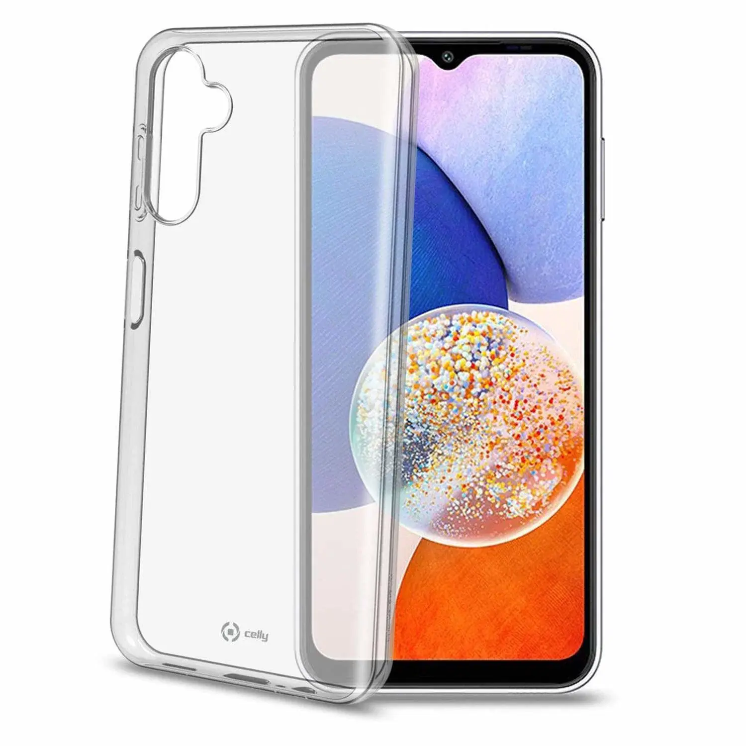 Celly Gelskin TPU-deksel Galaxy A14 5G Gjennomsiktig
