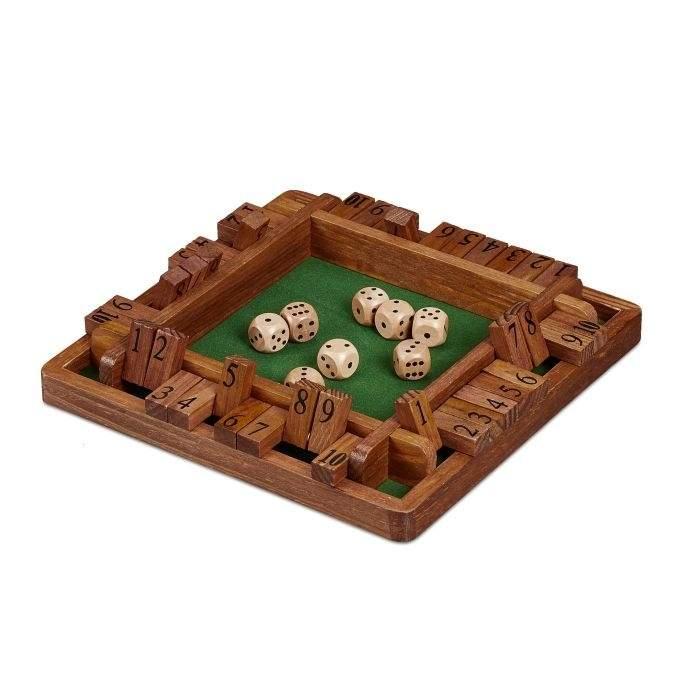 RXS Shut The Box for 4 spillere