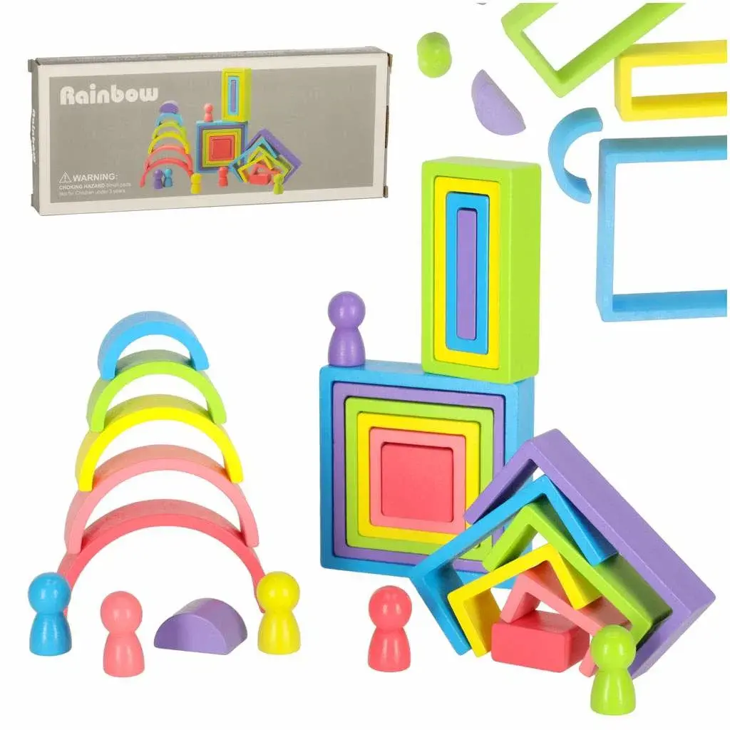 IKA Rainbow montessori pedagogiske treklosser