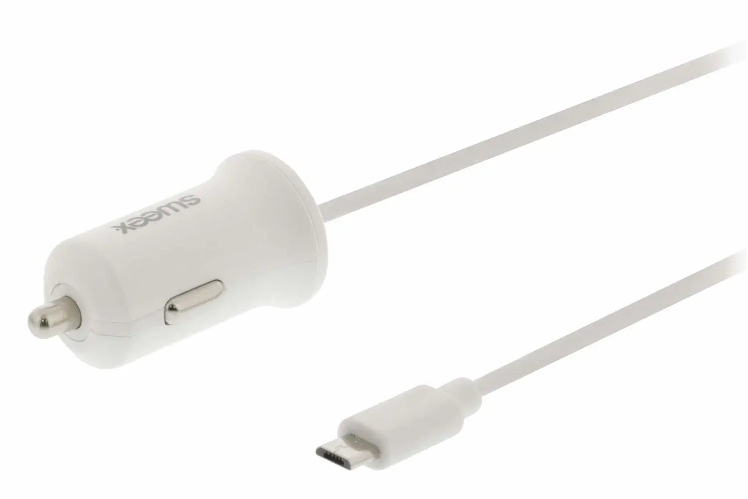 Nedis Billader 2.4 A Micro USB Hvit