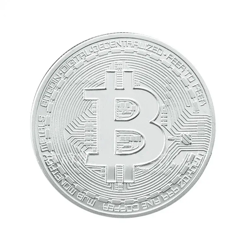 Gameloot Sølvbelagt BitCoin