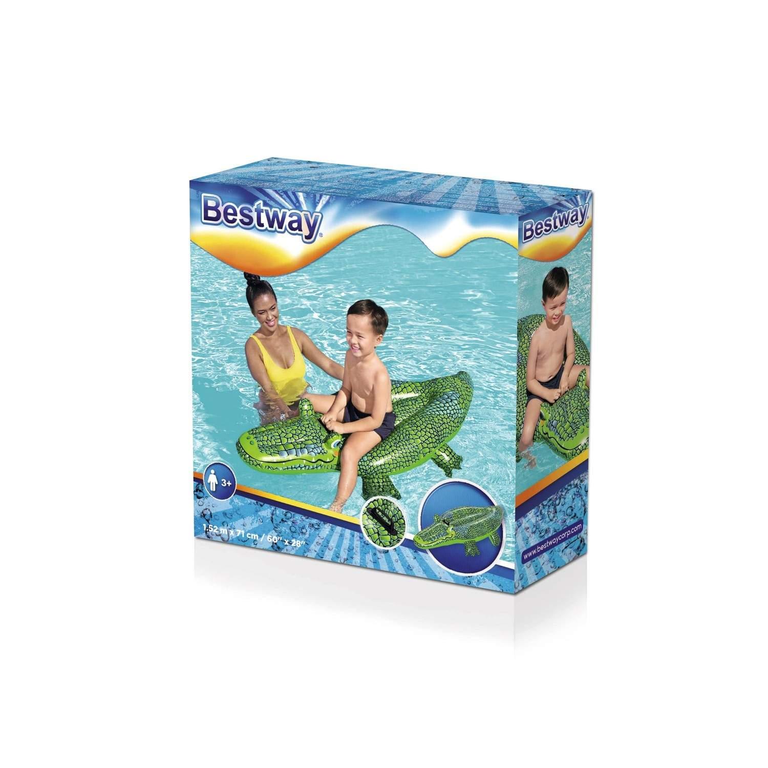 Bestway Buddy Croc Ride På Bassengflytte