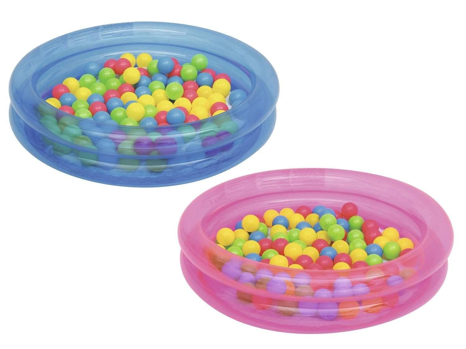 B2X Barnebasseng + 50 baller 91 x 20 cm Bestway 51085
