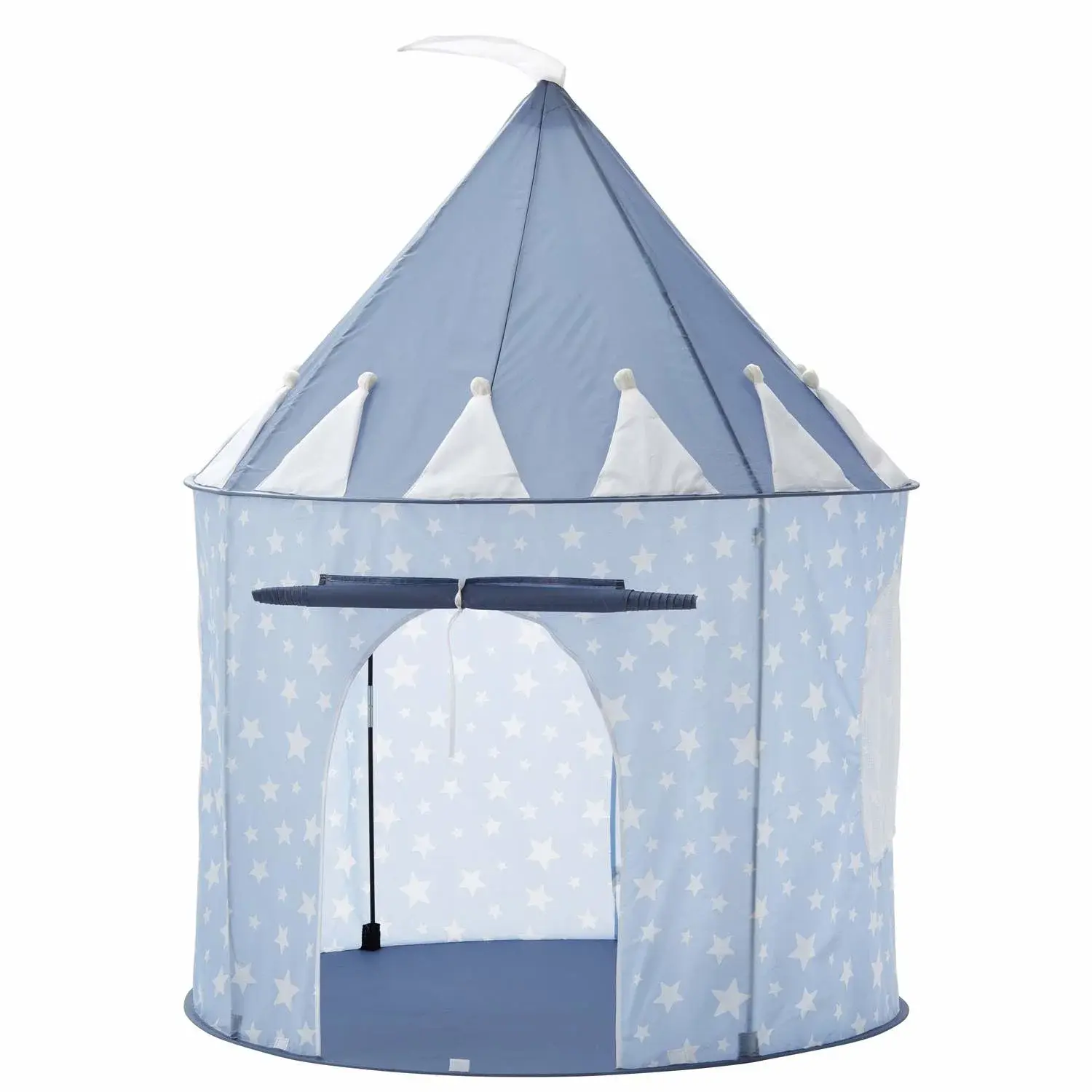 Kids Concept Leketelt – Stjernemønster, Blå
