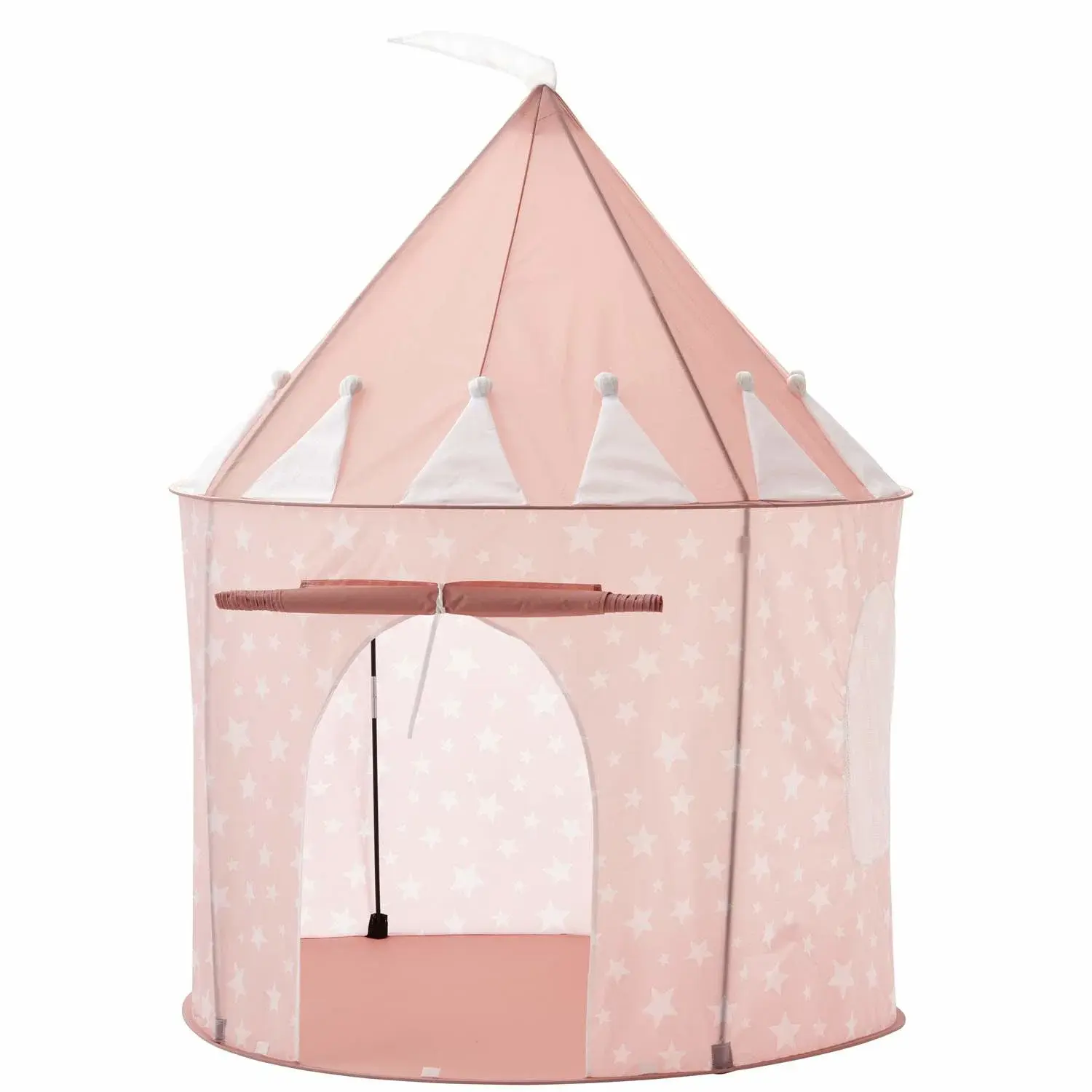 Kids Concept Leketelt for barn – stjernemønster, rosa