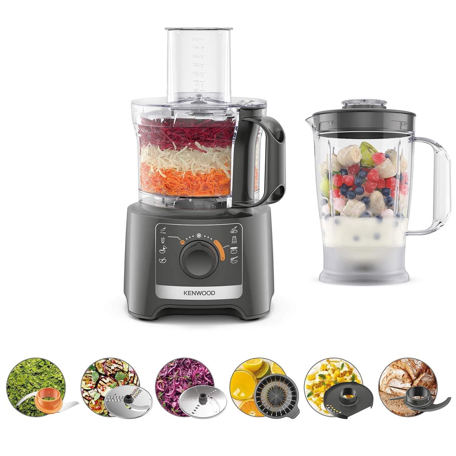Kenwood Foodprosessor – MultiPro Compact, grå