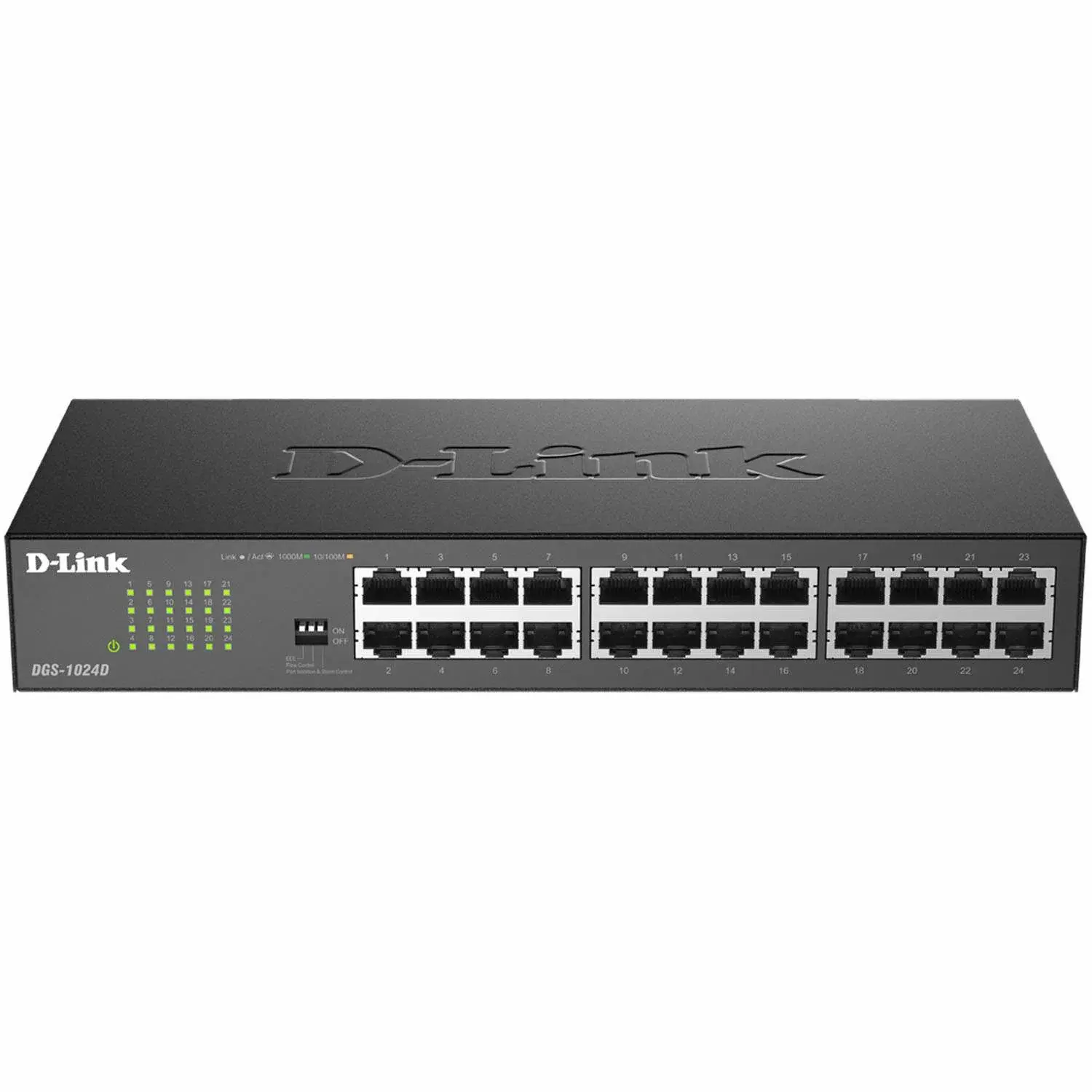 D-Link 24-porters Gigabit-nettverkssvitsj