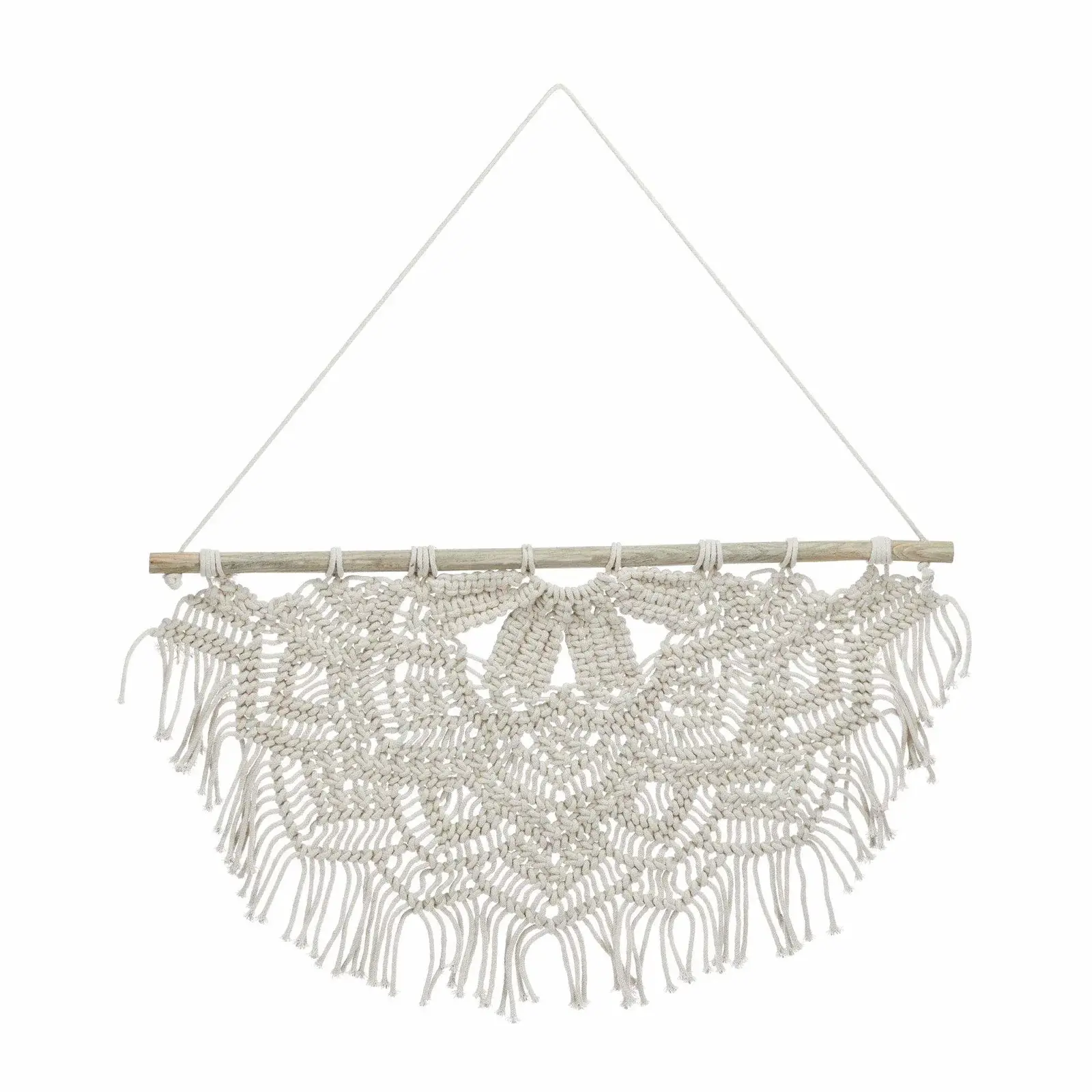 Northix Zig-Zag Macramé Veggoppheng