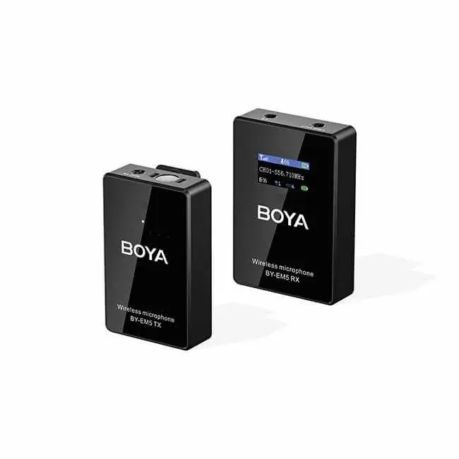 BOYA BOYA Trådløs UHF-mikrofon x1 BY-EM5-K1