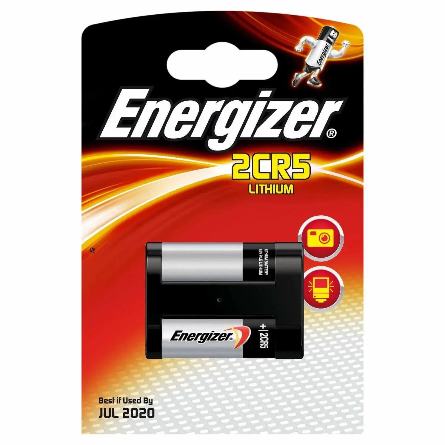 Energizer ENERGIZER Batteri 2CR5 Lithium 1-pakning