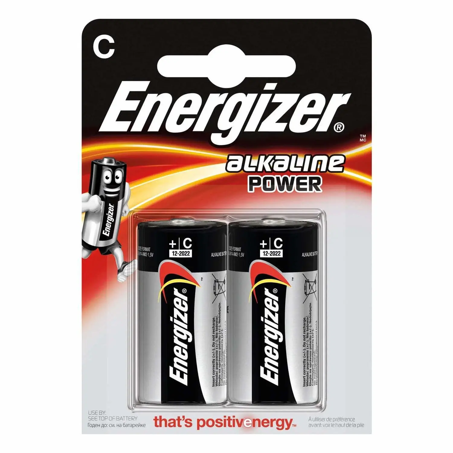 Energizer ENERGIZER Batteri C/LR14 Alkaline Power 2-pak