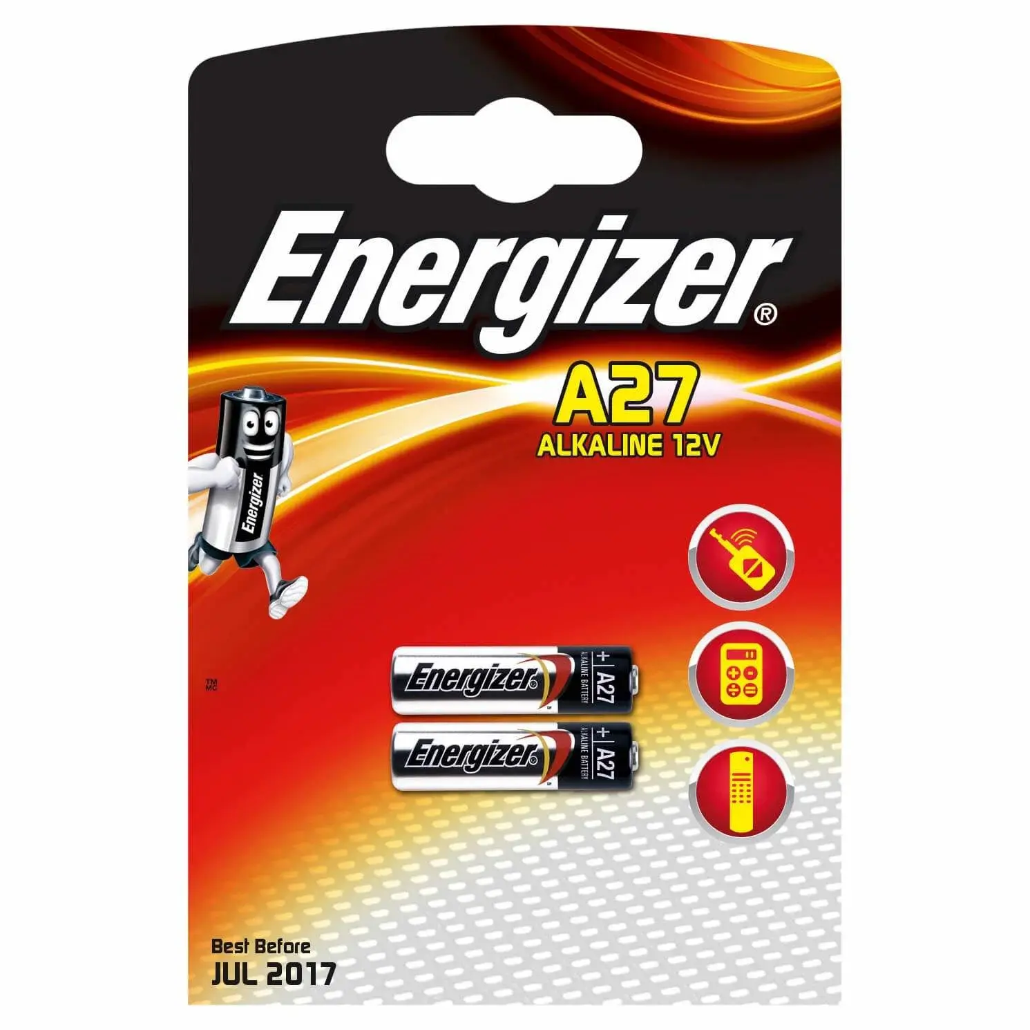 Energizer ENERGIZER Batteri A27 Alkaline 2-pak