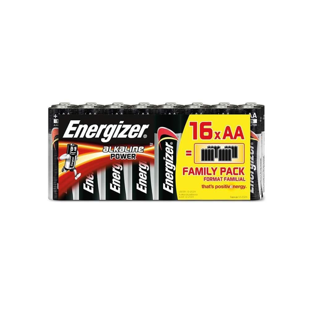 Energizer ENERGIZER Batteri AA/LR6 Alkaline Power 16-pak