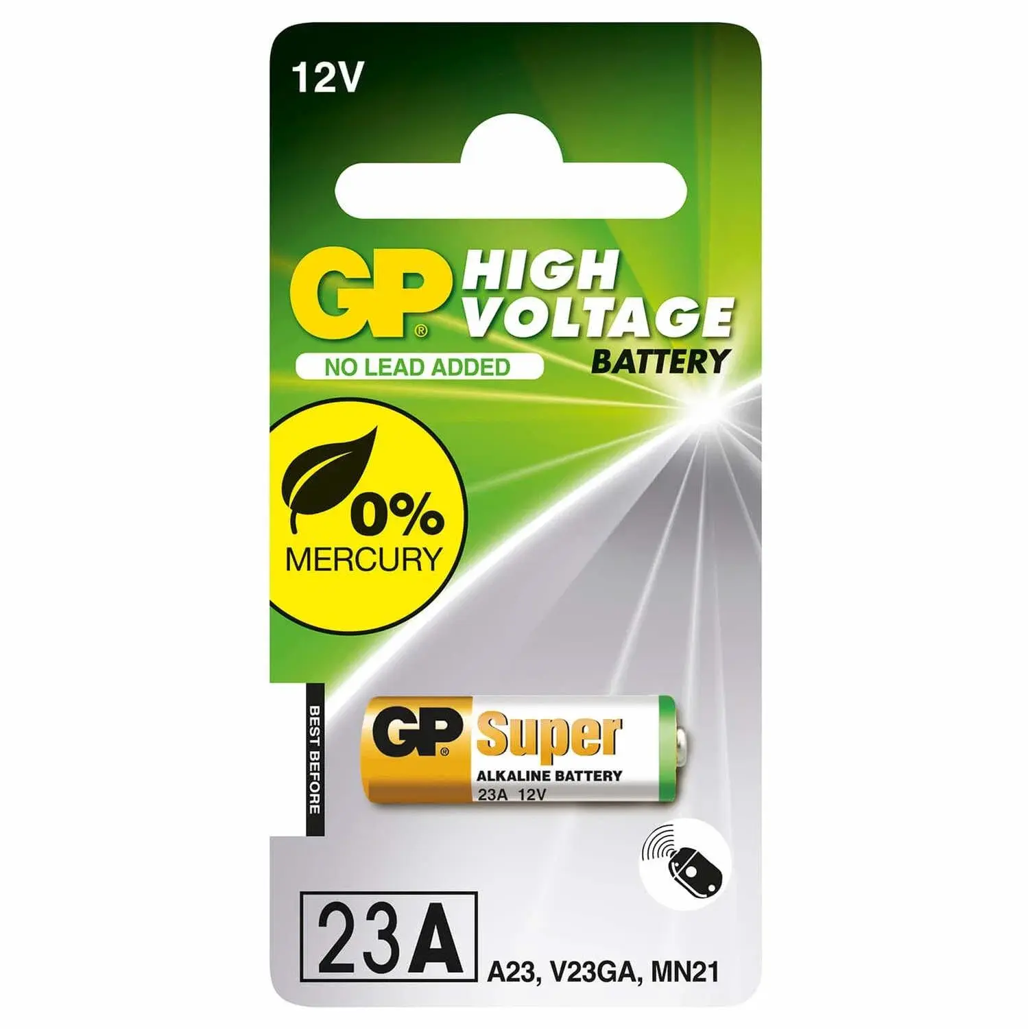 GP GP Alkaline batteri LRVO8/23A/MN21 (12V) 1-pakning