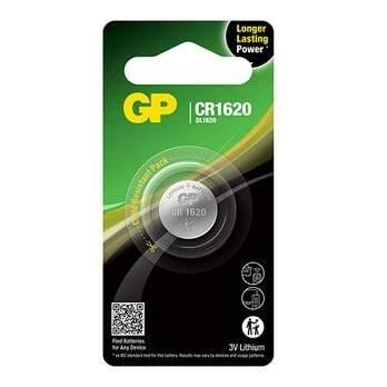 GP GP Lithium Coin Cell CR1620 1-pakning