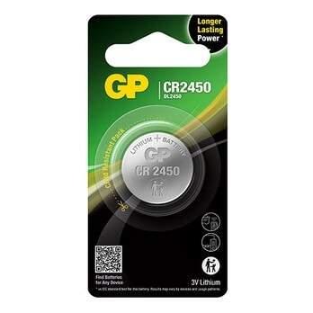 GP GP Lithium Coin Cell CR2450 1-pakning