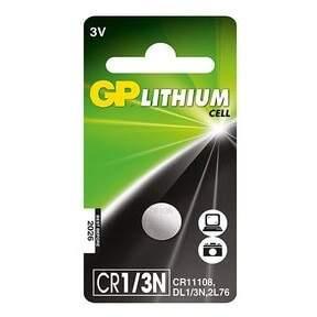 GP GP Lithium Coin Cell CR1/3N, CR11108 1-pakning