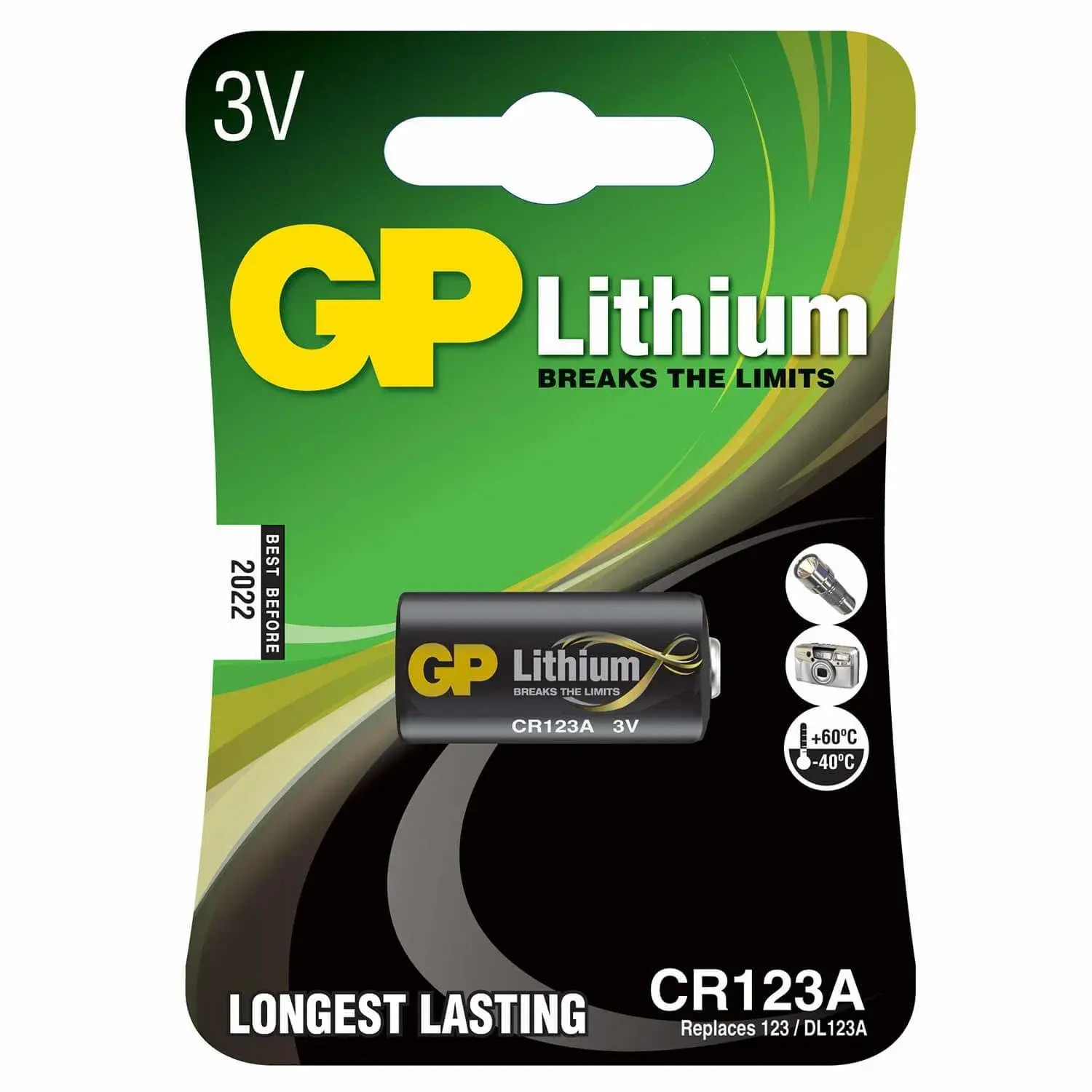 GP GP Lithium Pro Batteri 123A 1-pakning
