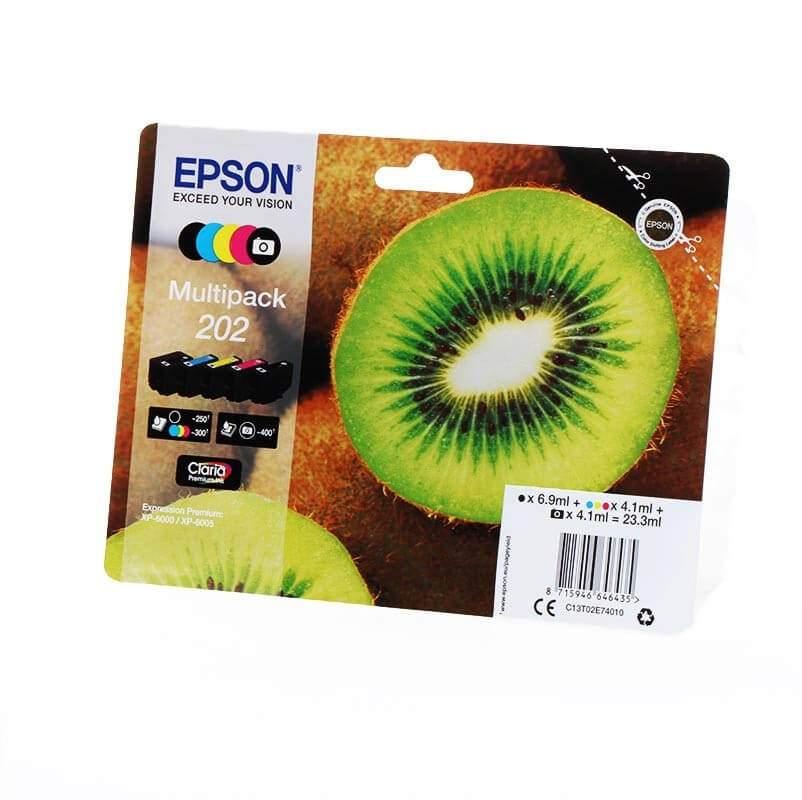 Epson EPSON Ink C13T02E74010 202 Multipack Kiwi