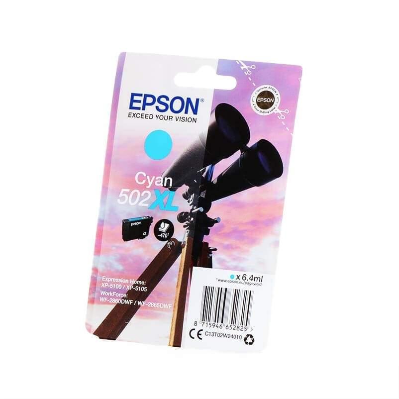 Epson EPSON Ink C13T02W24010 502XL Cyan kikkert
