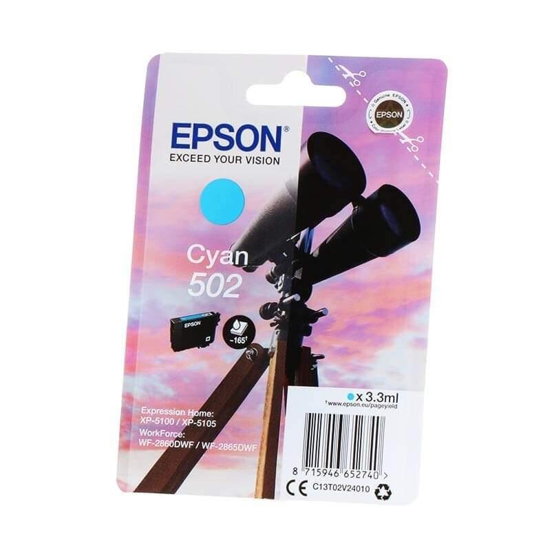 Epson EPSON Ink C13T02V24010 502 Cyan kikkert