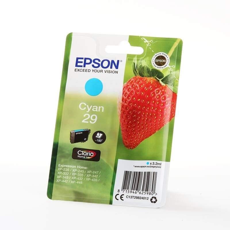 Epson EPSON Ink C13T29824012 29 Cyan Strawberry