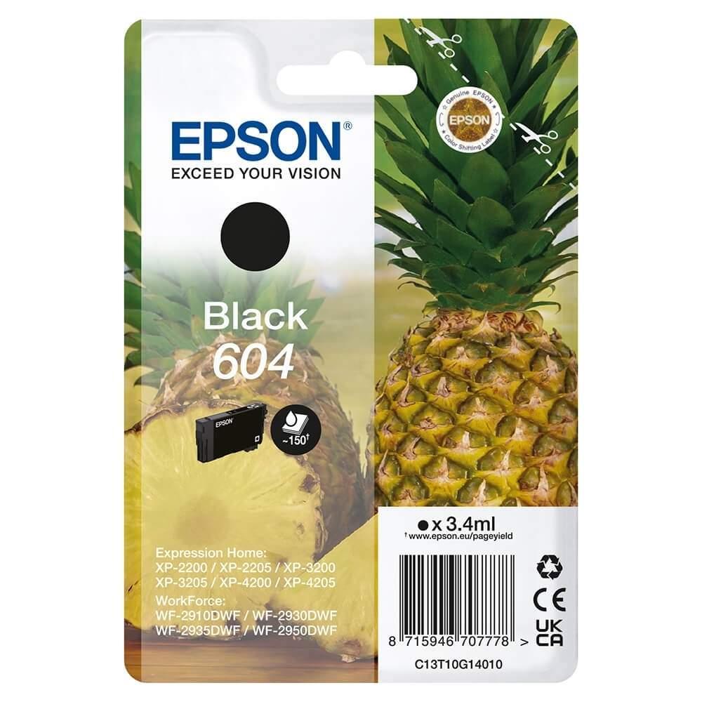 Epson EPSON Ink C13T10G14010 604 svart ananas