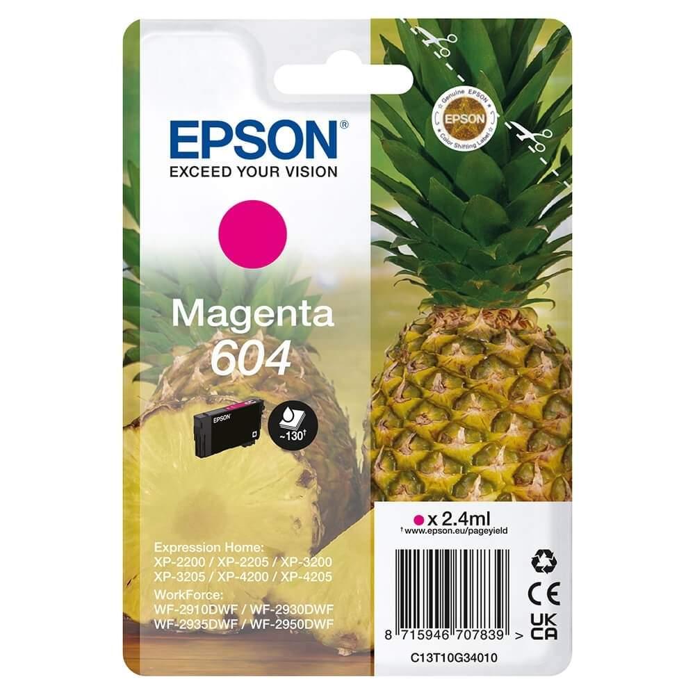 Epson EPSON Ink C13T10G34010 604 magenta ananas