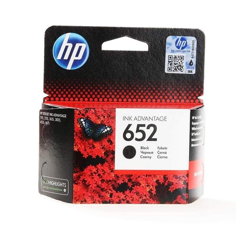 HP HP Ink F6V25AE 652 Sort