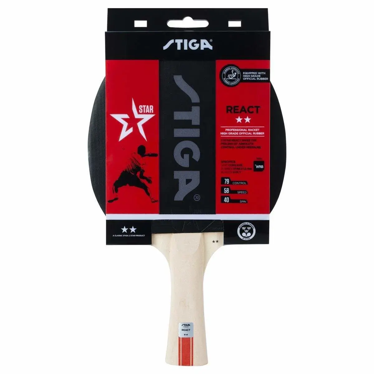 Stiga BAT 2-STAR REACT