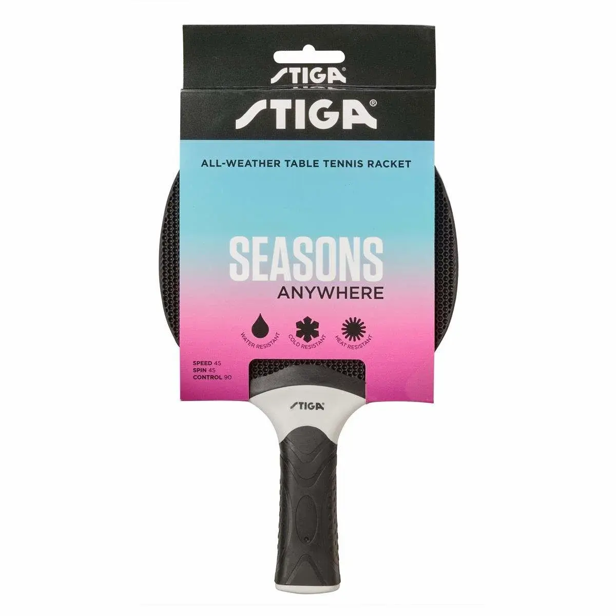 Stiga Flaggermus Seasons Anywhere Black