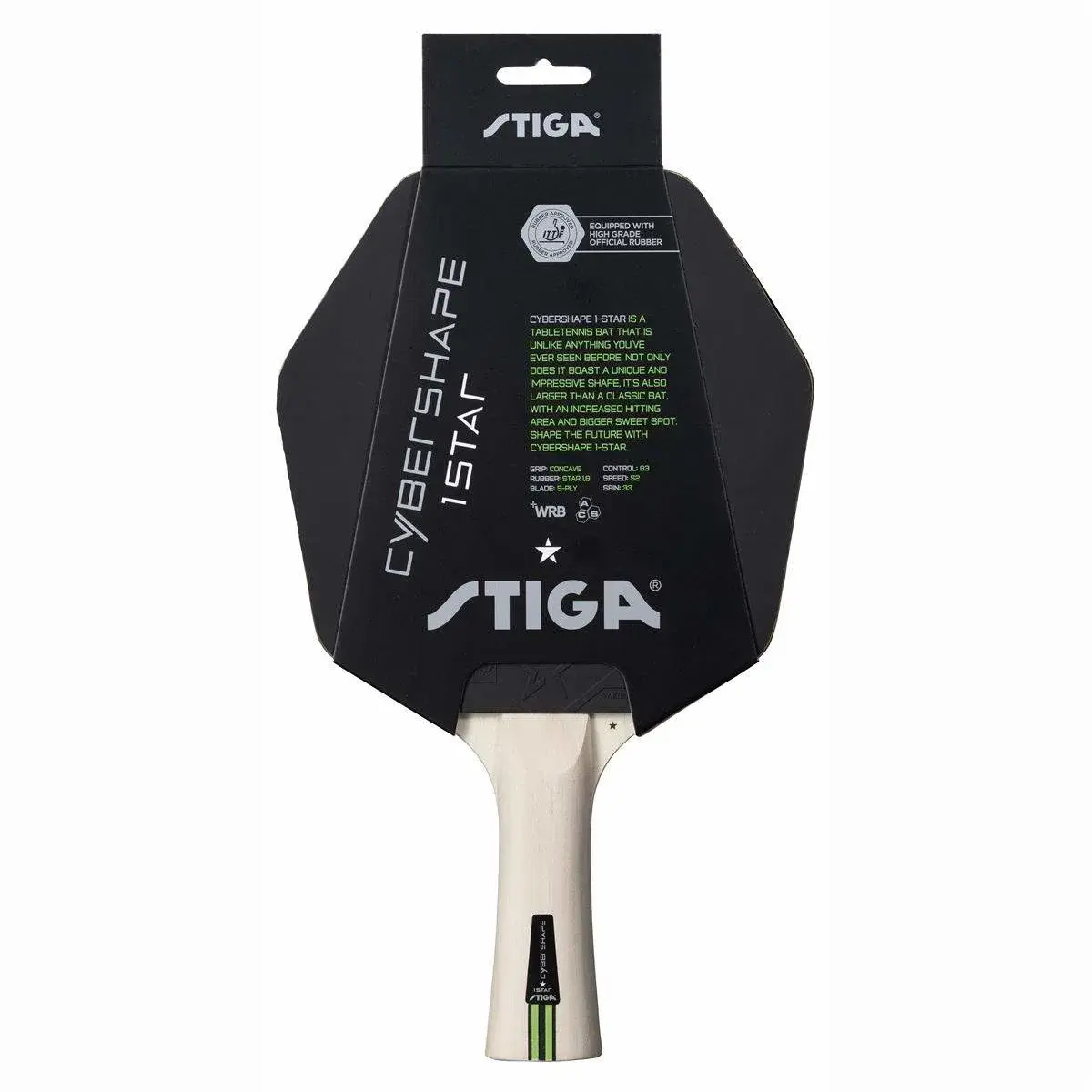Stiga Bat Cybershape 1-stjerne