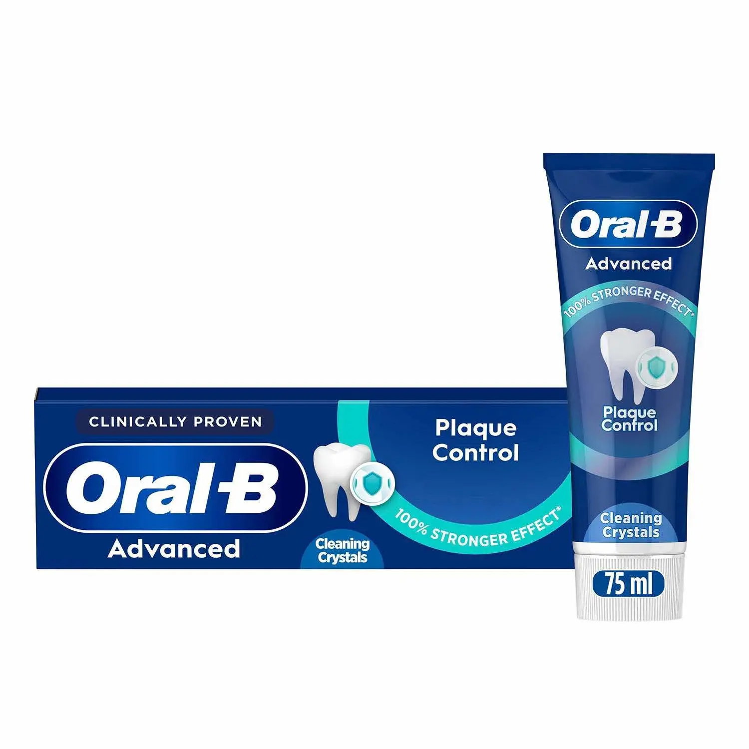 Oral B Tannkrem, plakkkontroll, dyprens, 75 ml
