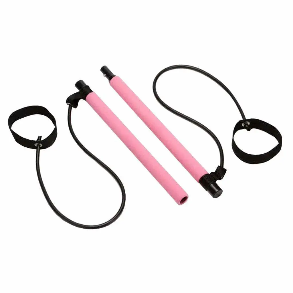 eStore Treningsstang for Pilates - Rosa