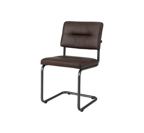 Artwood Caspian spisestol skinn espresso OUTLET