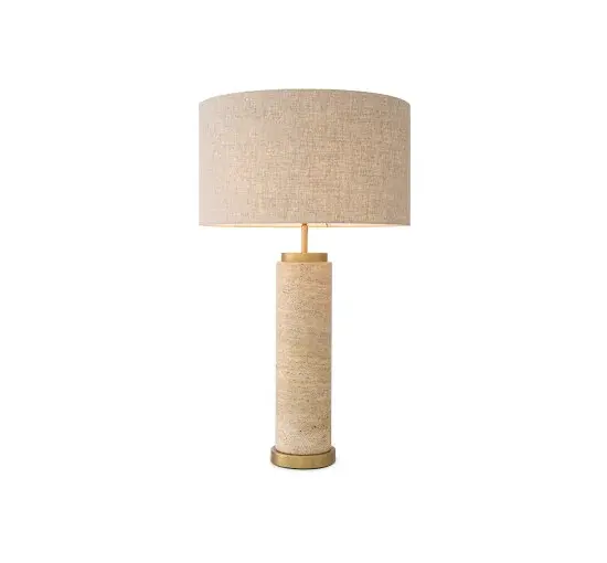 Eichholtz Lxry Table Lamp Travertine OUTLET