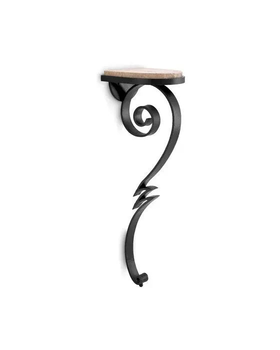 Eichholtz Ophira konsollbord travertine svart OUTLET