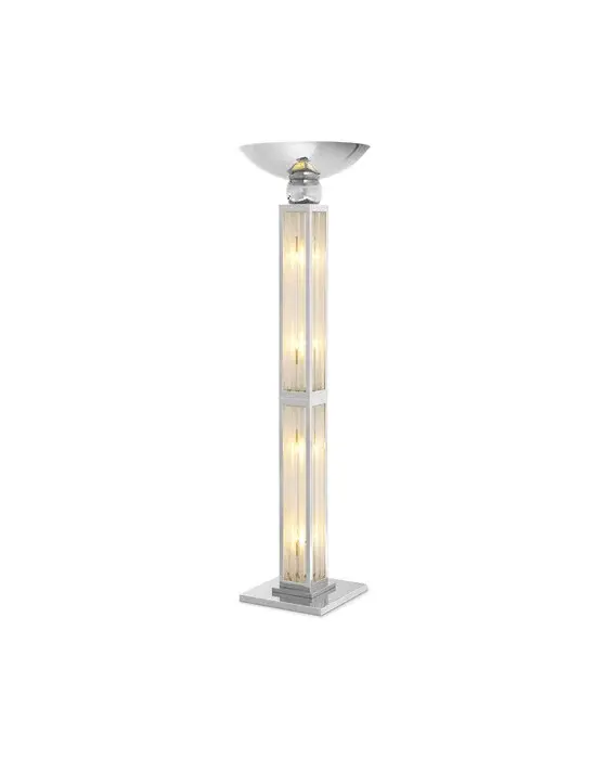 Eichholtz Dorrell gulvlampe nikkel OUTLET