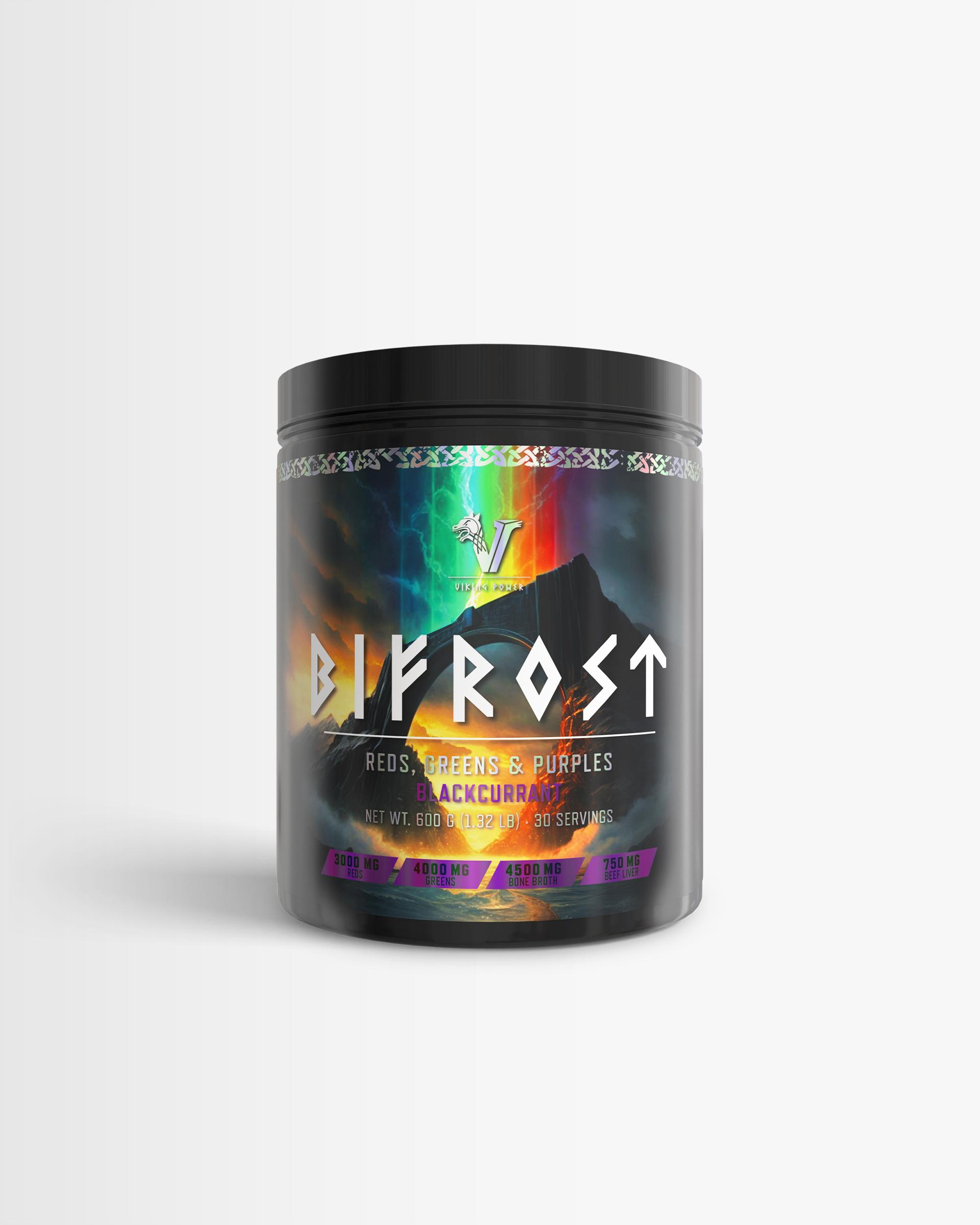 Viking Power 2 x Viking Power Bifrost - 600g - Blackcurrant - Næringskosttilskudd
