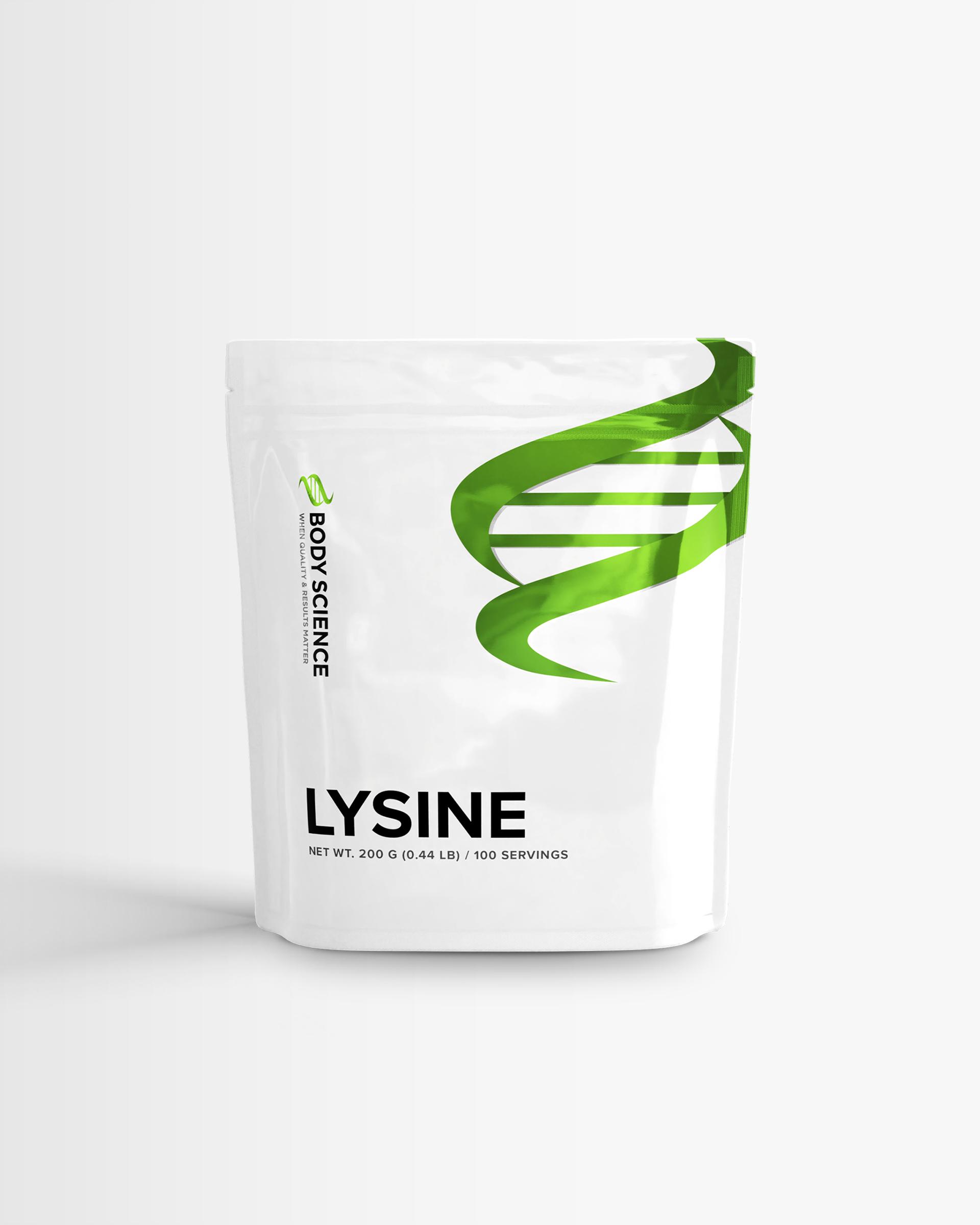 Body Science 2 x Lysin – Body Science Lysine, 200 gram – Aminosyre